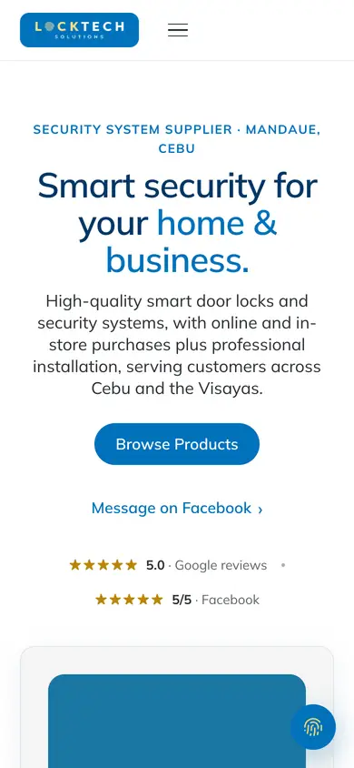 locktech.exybit.org on a phone